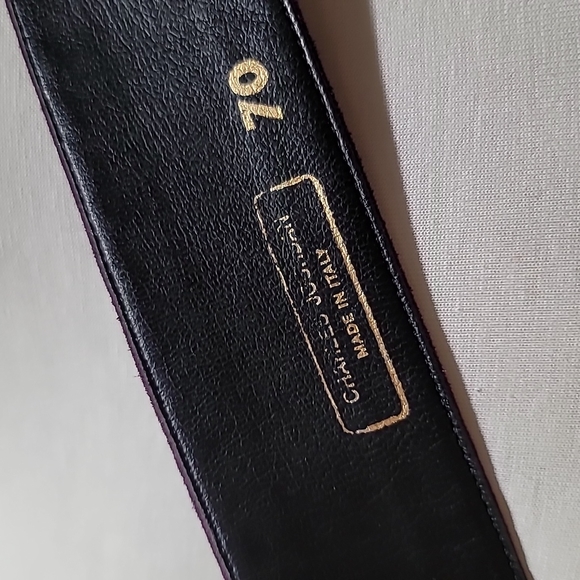 COPY - CHARLES JORDAN RARE PURPLE SUEDE STATEMENT BELT VINTAGE RETRO BOHEMIAN OS - Picture 11 of 16